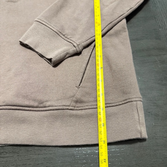 Pact Women’s  Half  Zip Organic Cotton Long Sleeve Sweatshirt Size L - Picture 7 of 7